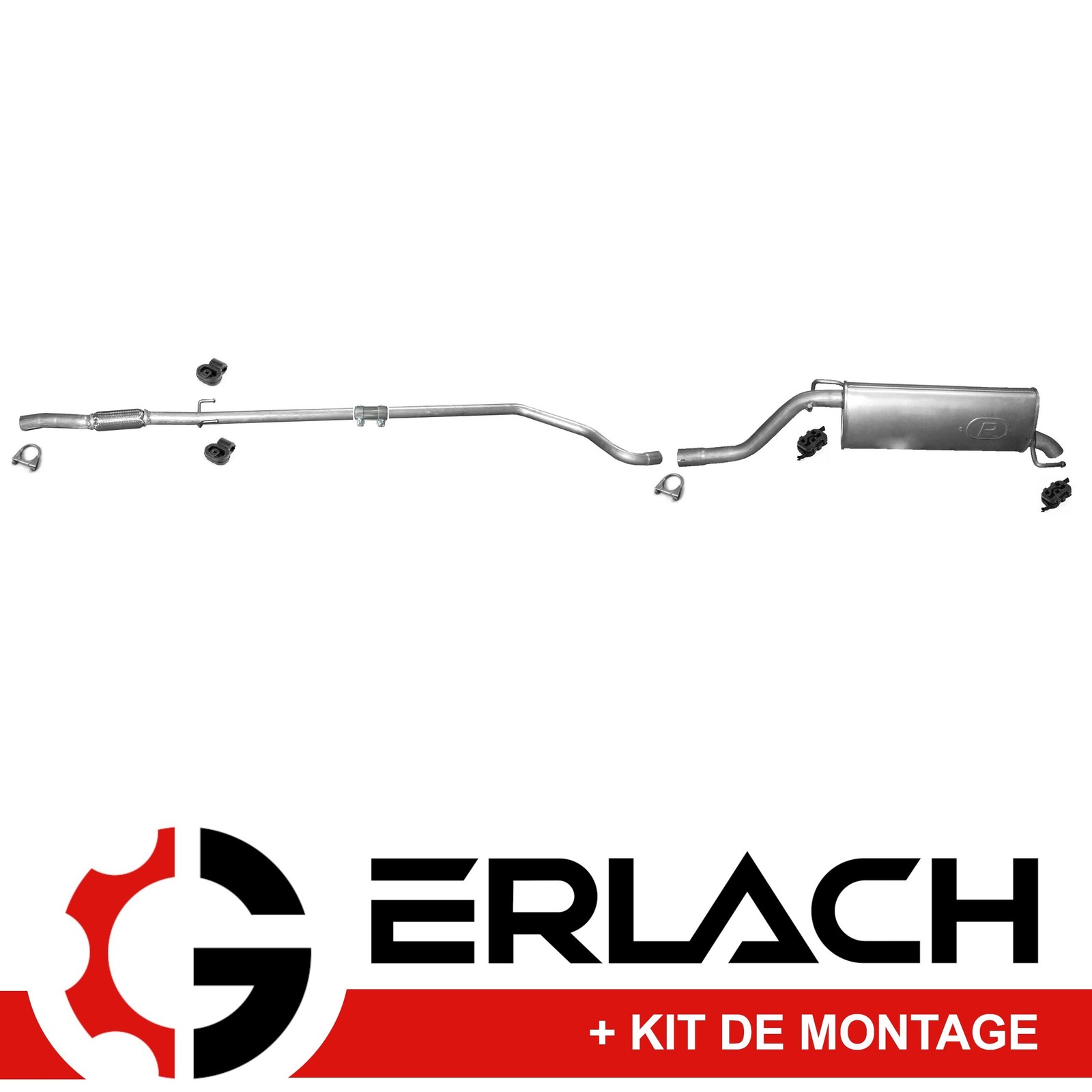 Echappement Opel Corsa D 1.3 CDTI silencieux pour eliminer les bruits de moteur