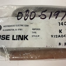 Westinghouse 140A Type K Fuse Link 932A0434C1 Utility Cutout Fuse