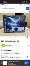 EOS RETINA Smart Projectors SERIES-2 8K With GOLF SIMULATOR