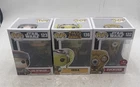 Funko Pop! Star Wars Luke Skywalker Hera & Zuckuss Bobblehead Figures Lot Of 3