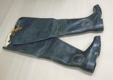 alte Gummi - Stiefel Watstiefel Größe 39 / vom ZB THW für Sammler Deko Liebhaber