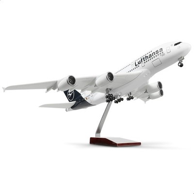 Lufthansa Airbus A380-800 D-AIHC Desk Display Jet Model 1/160 Model AZ Airplane