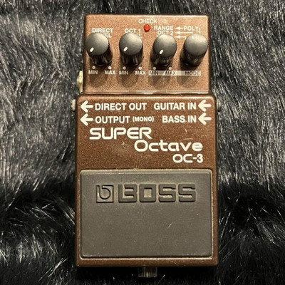 BOSS OC-3 Super Octave Guitar Effects Pedal Works Fine Live