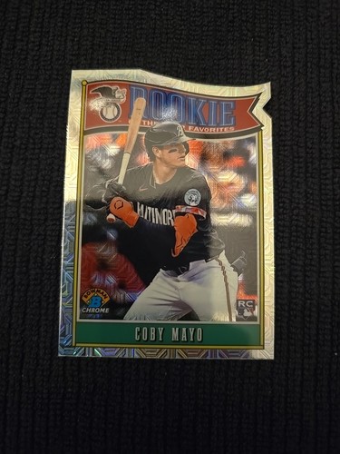 2025 Bowman - Rookie of the Year Favorites Coby Mayo #ROY-2 Mojo Refractor (RC) - Bild 1 von 4