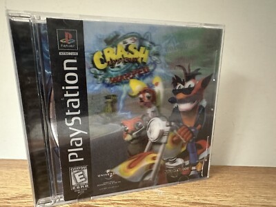 Vintage 1998 des années 90 Playstation 1 PS1 Platinum Crash