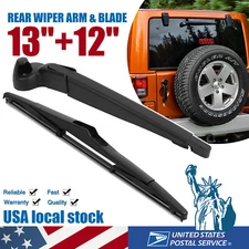 Rear Wiper Blade Arm Set For Jeep Wrangler (2007-2016) JK Wrangler # 68002490AB