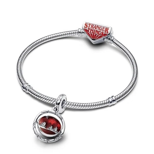 PANDORA Stranger Things Im Dunkeln Leuchtende Schattenwelt Charm-Anhänger 793563 - Bild 4 von 4