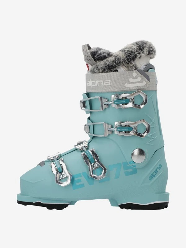 NEW $295 Women's Alpina Eve 75 Ski Boots, Mint, Grip Walk Sole, Various Sizes - Image 3 of 4