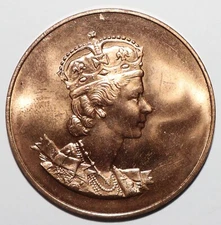 1953 Great Britain UK Queen Elizabeth II Coronation Medal