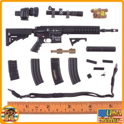 Recce Element SMU - Devgru Rifle Set - 1/6 Scale - Easy Simple Action Figures