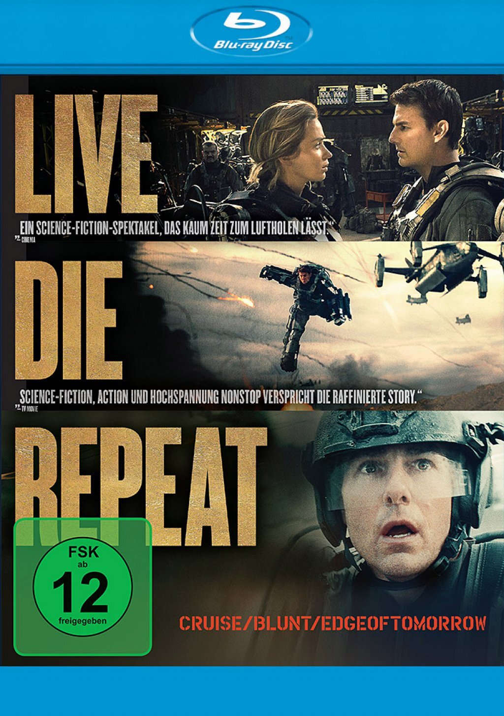 Edge of Tomorrow (Blu-ray)( Tom Cruise) NEU!!! - Bild 3
