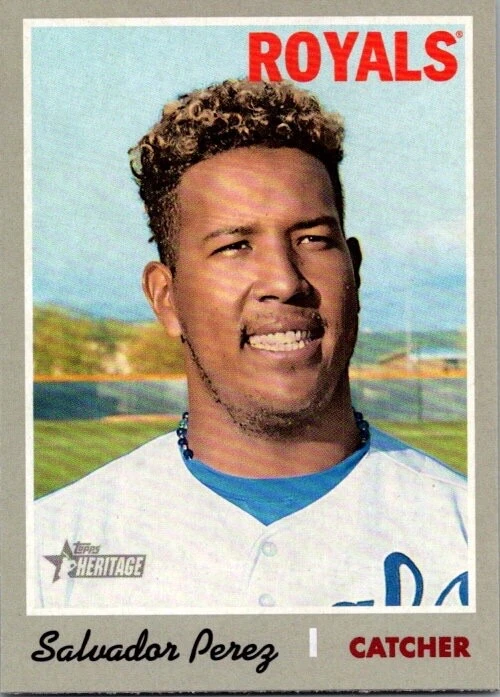 Salvador Perez trading card