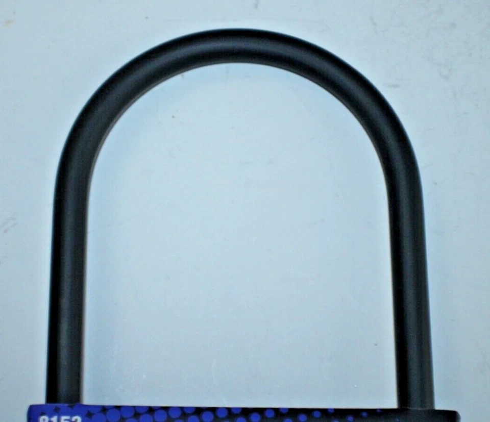 On Guard Neon 8152 Bicicleta U-Lock Negro Ciclomotor Moto Protección 11mm Envío Gratis Foto 4 de 4