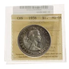1 Dollar 1958 ICCS MS-64