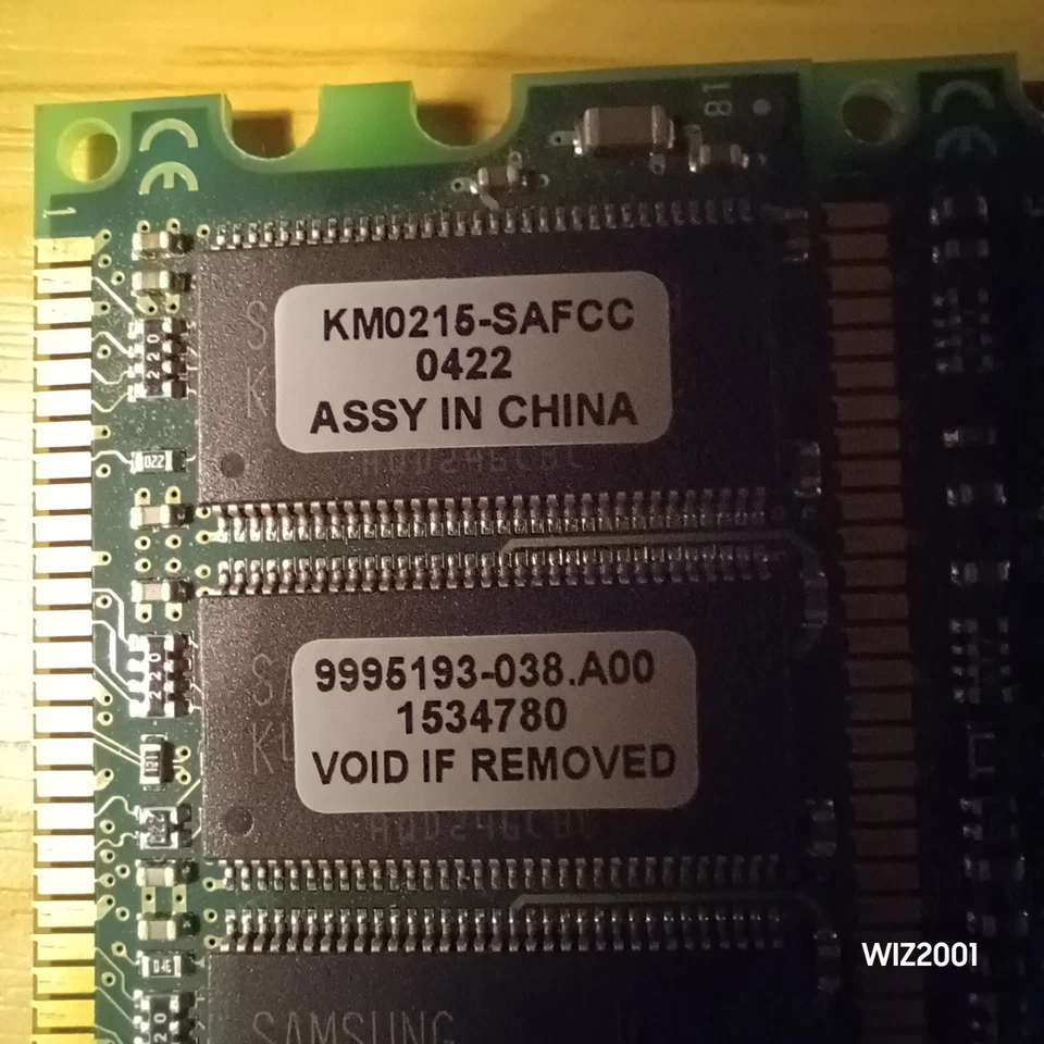 Lote 6x DDR DDR1 Kingston Micron Memoria de Escritorio Ecc SERVIDOR RAM Tamaño Mixto Velocidad Foto 2 de 4