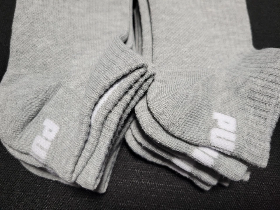 Puma Mujer Rendimiento Acolchado - Corte Bajo 6 Pares Calcetines Estilo Deportivo Talla - 5-9.5 Foto 2 de 4