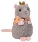 Pizza Rat 6.5" Macaroon Douglas Cuddle stuffed animal toy rodent foodie mouse