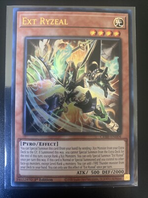 RAIZYU トレカ キラ Ext Ryzeal - Ultra Rare NM First Ed Yugioh CRBR | eBay