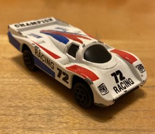 Vintage MAJORETTE SONIC FLASHER CHAMPION RACING TEAM 72 RACE CAR Rare Original