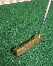 Vintage Truex Golf tg B 23 Putter 35" Long Fluted Steel Shaft Right Handed