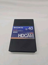 Sony BCT-40HD HDCam Videocassette 40 Min Digital HDVS