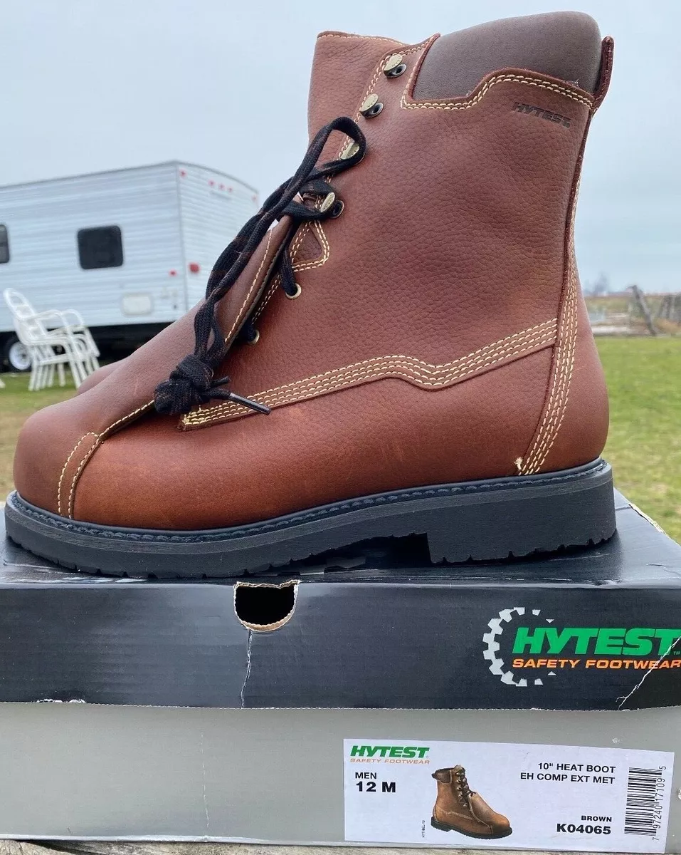 Men s 12 HYTEST boots 04065 Electrical Hazard Composite Toe