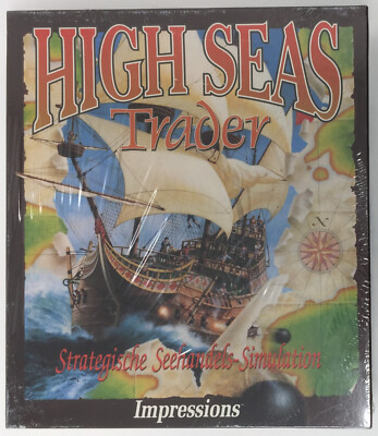 High Seas Trader - Strategische Seehandels-Simulation PC CD-ROM Big Box  NEU 