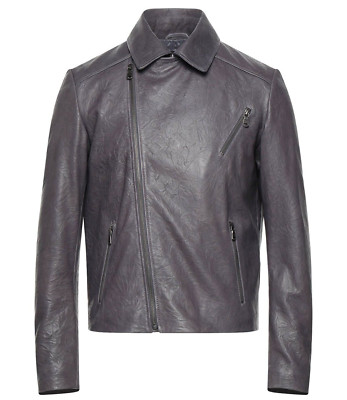 Olivieri Italian luxury Lamb leather beautiful Motorbike jacket 50/40  NWT$1725