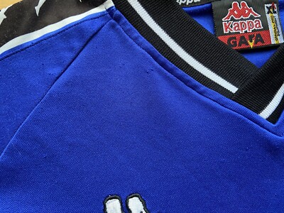 Maillot De Football Kappa - Club Vasco Da Gama - Home 1999/2000 - Taille L - Noir
