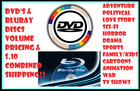 New ListingDvd & Bluray Discs -Pick & Choose Drama Comedy Action Horror Animation Family+