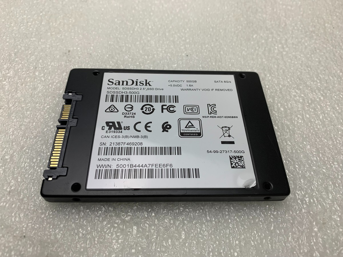 SanDisk Ultra SDSSDH3-500G 500GB 2.5