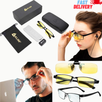 KLIM Protect Anti Blaulicht Brille Anti Augen Müdigkeit Anti UV Brille Neu 2024