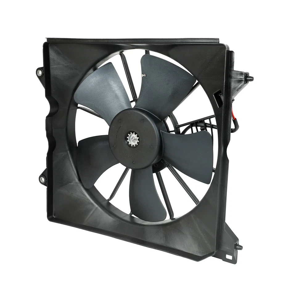 2PCS AC Condenser Cooling Radiator Fan For 2008-2012 Honda Accord 611130+601130 Foto 4 de 4