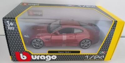 Burago - JAGUAR XKR-S (rot) - Die Cast Modellauto Maßstab 1:24
