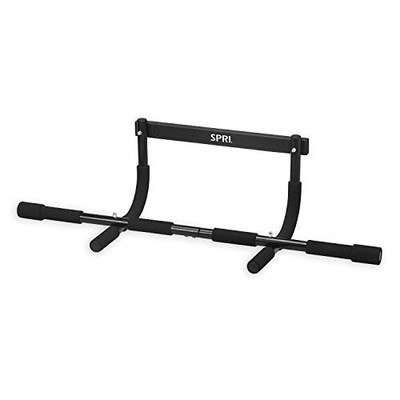 SPRI Pull Up Bar - 8-Grip Door Frame Mounting Pull-Up Bar for Versatile Workouts