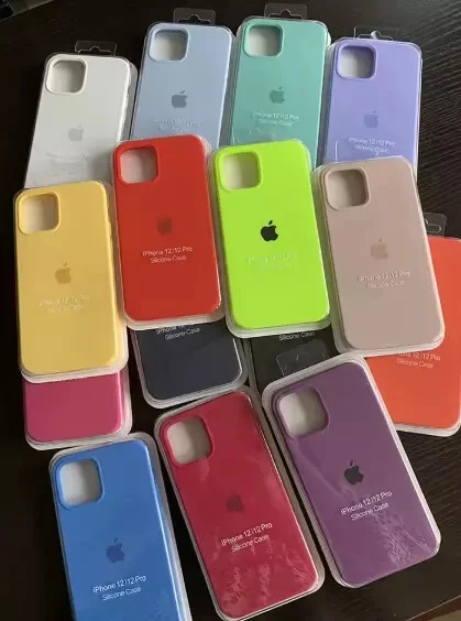 COVER in silicone per iPhone16 15 13 11 14 12 Pro Max. Vari colori disponibili. - Immagine 4 di 4