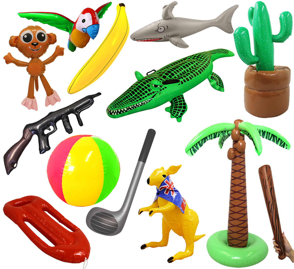INFLATABLE BLOW UP FANCY DRESS THEMED PARTY COSTUME ACCESSORY HEN STAG NIGHT LOT
