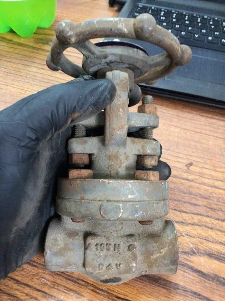BONNEY FORGE 1/2" Gate Valve 800 A105N HL11 CR13.HF (VR2) - Image 2 of 4