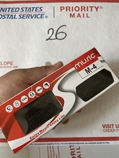 Music M-4 Ultra Compact Design Wireless Black Dual Bluetooth Stereo Speaker New