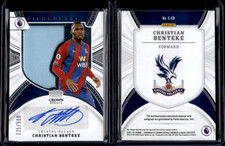 2021-22 Panini Chronicles Christian Benteke Crown Royale Jersey AUTO #/500