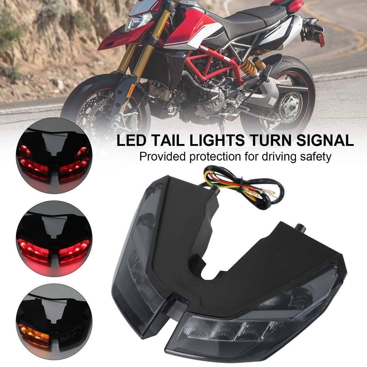 BAR AUTOTECH ハイパーモタード 821　テールライト テールランプ Amazon | BAR AUTOTECH ハイパーモタード 821 (Hypermotard 821