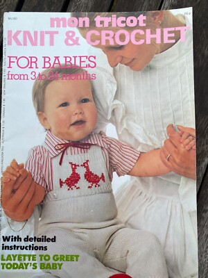 Mon Trikot Strick & Häkel für Babys von 3 bis 24 Monaten Lagenlook, Mäntel, Kleider