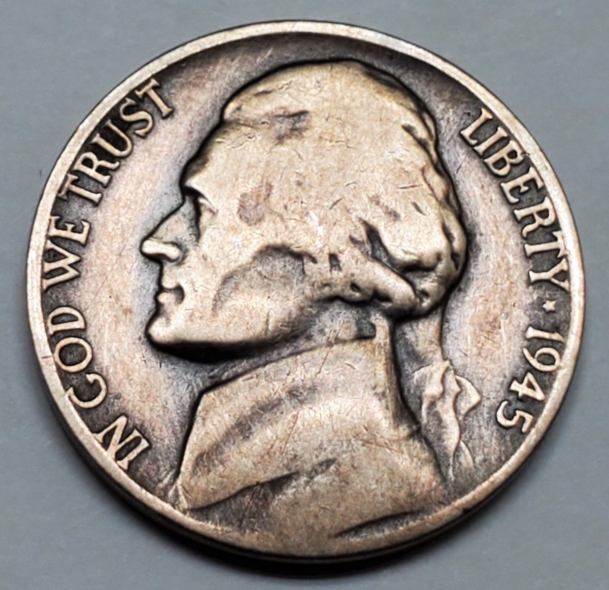 1945 P Jefferson War Nickel ERROR Coin | eBay
