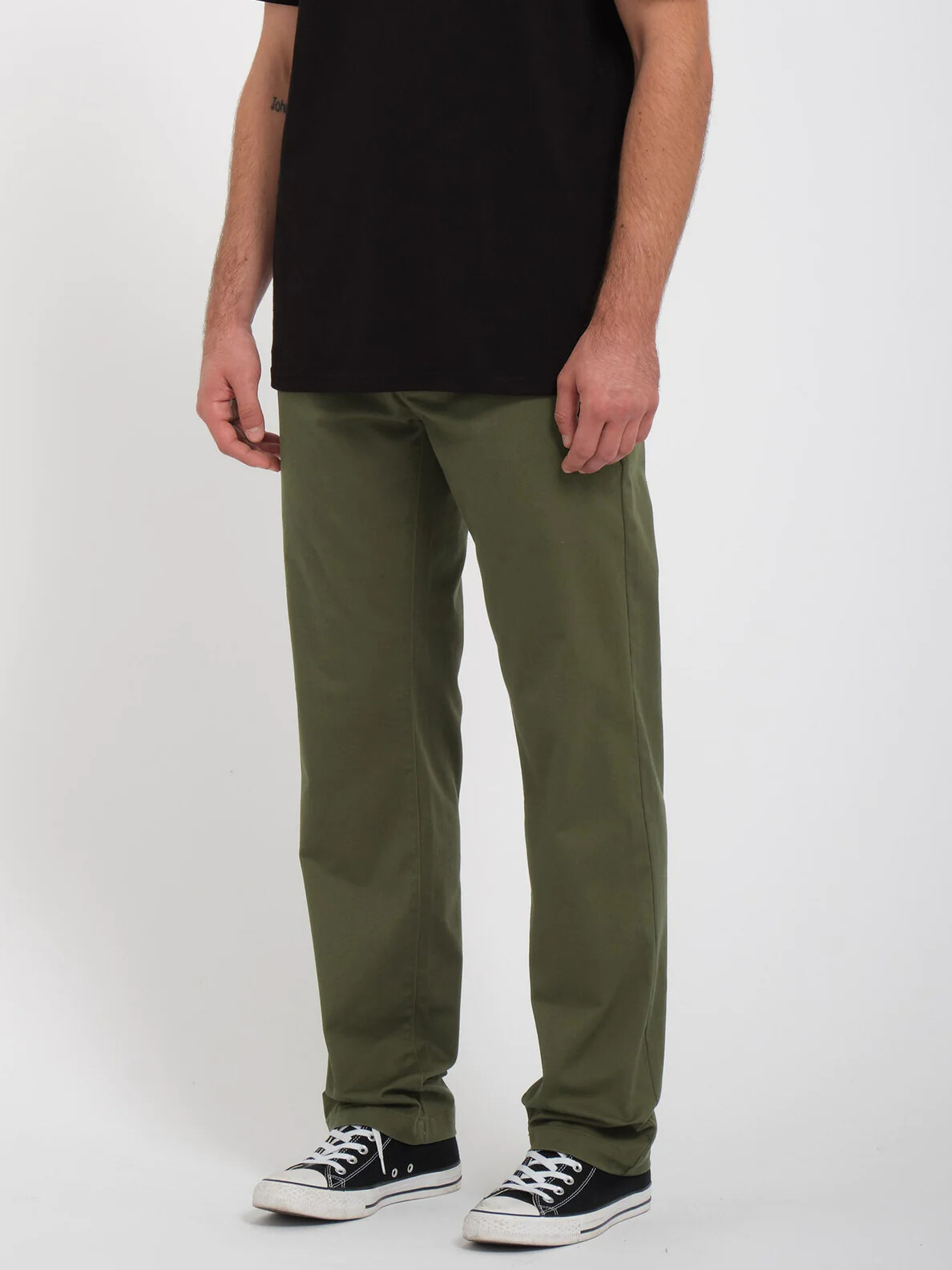 Volcom Frickin Modern Stretch Chino Hose (oliv)