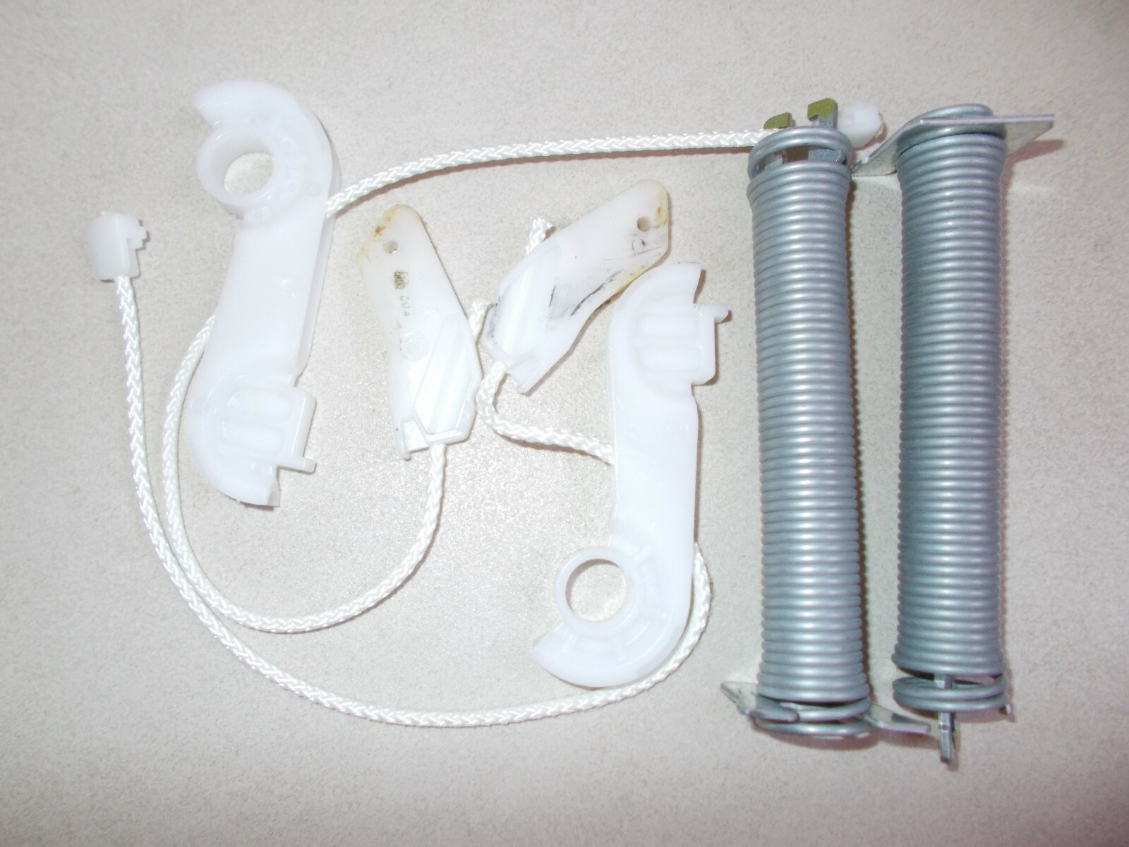 Bosch Dishwasher Door Hinge Coil Tension Spring Cable Chord Ropes Set ...