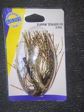 Kalins flippin stalker jig 3/8oz  pond scum