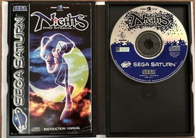 Sega Saturn Nights Into Dreams Complete With Manual - Tested Working