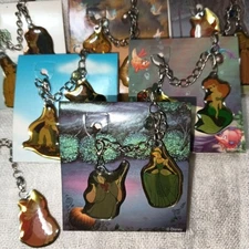 Disney Princess Charms Set of 6 + 1, Aurora, Cinderella, Jasmine, Ariel, LE,