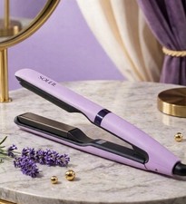 Soleil Dynamic Styler Lavender Flat Iron Hair Straightener NIB MSRP 475