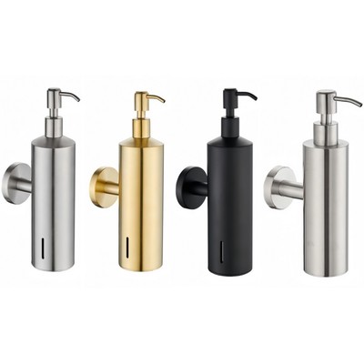Space Efficient Wall Mount Soap Dispenser Suitable for Various Liquids
